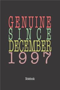 Genuine Since December 1997