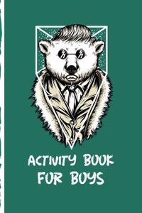 Activity Book For Boys