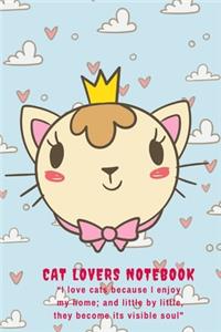 Cat Lovers Notebook