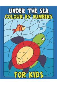 Under the sea colour by numbers for kids