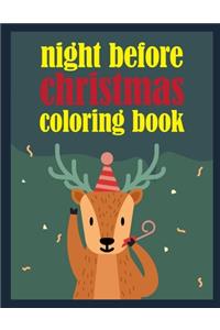 Night Before Christmas Coloring Book