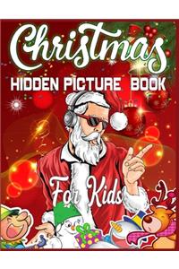 Christmas Hidden Picture Book For Kids