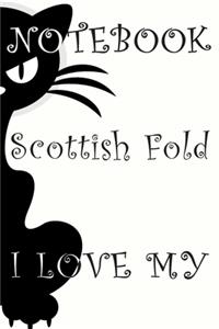 Scottish Fold Cat Notebook