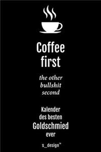 Kalender 2020 für Goldschmiede / Goldschmied / Goldschmiedin