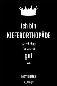 Notizbuch für Kieferorthopäden / Kieferorthopäde / Kieferorthopädin