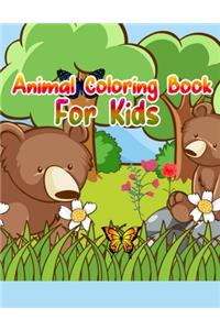 Animal Coloring Book For Kids