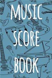 Music Score Book