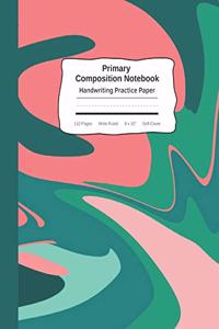 Primary Composition Notebook Handwriting Practice Paper