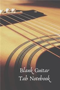 Blank Guitar Tab Notebook