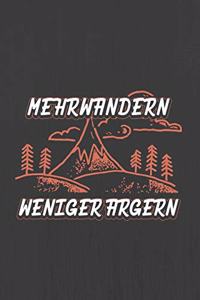 Mehrwandern Weniger Argern