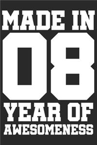 Made in 08 Year of Awesomeness