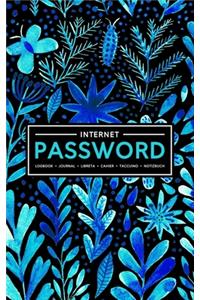 Internet Password Logbook - Journal - Libreta - Cahier - Taccuino - Notizbuch