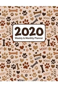 2020 Weekly and Monthly Planner