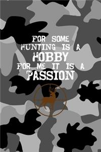 For Some Hunting Is A Hobby For Me It Is A Passion
