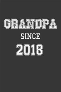 Grandpa Since 2018 Notebook