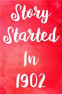 Story Started In 1902