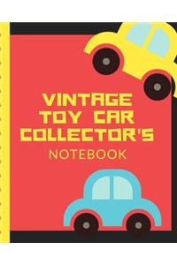 Vintage Toy Car Collector's Notebook