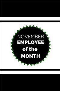 November Employee of the Month