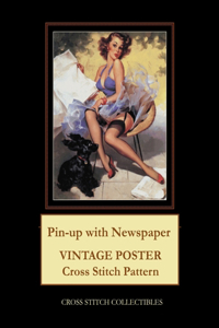 Pin-Up with Newspaper