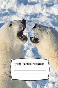 Polar Bear Composition Book
