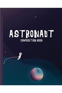 Astronaut Composition Book