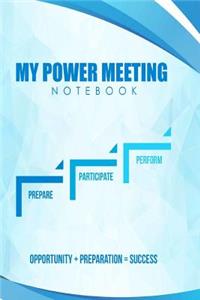 Power Meeting Notebook