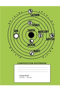 Solar System Composition Notebook