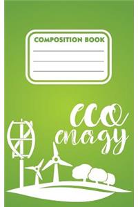 Composition book eco energy