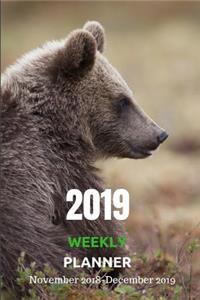 2019 Weekly Planner November 2018-December 2019