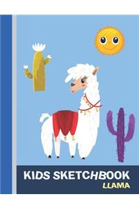 Kids Sketchbook Llama