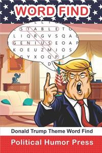 Donald Trump Theme Word Find