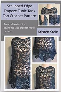 Scalloped Edge Trapeze Tunic Tank Top Crochet Pattern