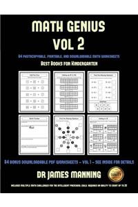 Best Books for Kindergarten (Math Genius Vol 2)