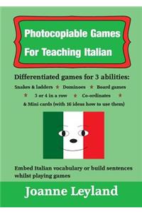 Photocopiable Games For Teaching Italian