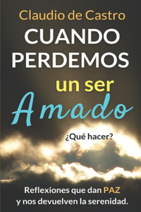 Cuando perdemos un ser AMADO ¿Qué hacer?