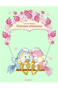 Livre de coloriage Animaux amoureux 1