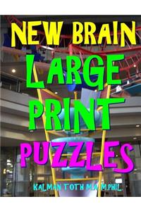 New Brain Large Print Puzzles