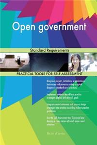 Open government Standard Requirements