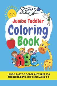 Jumbo Toddler Coloring Book