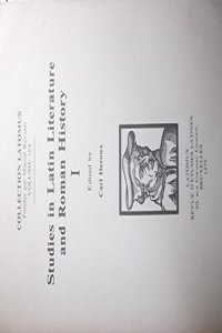 Studies in Latin Literature and Roman History I