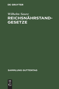 Reichsnährstandgesetze