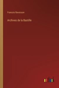 Archives de la Bastille