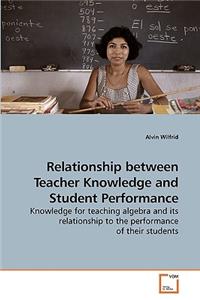 Relationship between Teacher Knowledge and Student Performance