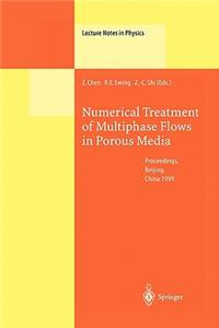 Numerical Treatment of Multiphase Flows in Porous Media