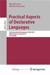 Practical Aspects of Declarative Languages