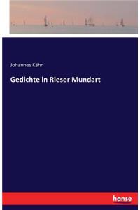 Gedichte in Rieser Mundart