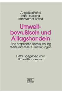 Umweltbewußtsein Und Alltagshandeln