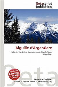Aiguille D'Argentiere