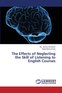 Effects of Neglecting the Skill of Listening to English Courses