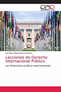 Lecciones de Derecho Internacional Público